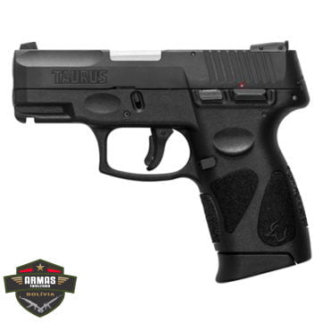 Pistola Taurus G2C 9mm 3" 12+1 - Carbono Fosco